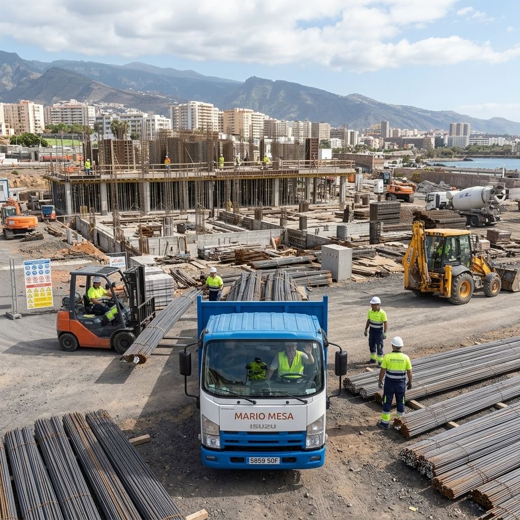 Transporte y distribución siderúrgica